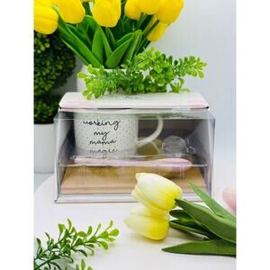 Tea Infuser "Working My Mama Magic" Mug Gift Set